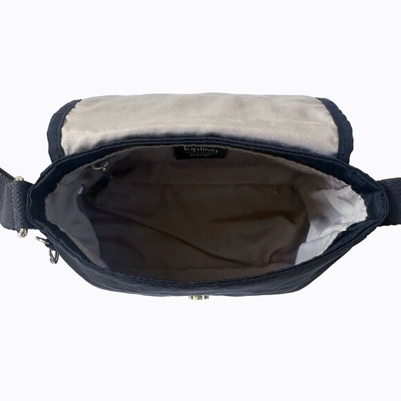 Kipling Sabian Mini Crossbody Bag Black Noir Everyday Essential Travel City Y2K - Picture 6 of 9